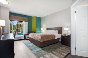 Room, 1 Queen Bed, Accessible, Non Smoking | Desk, blackout drapes, iron/ironing board, free cribs/infant beds