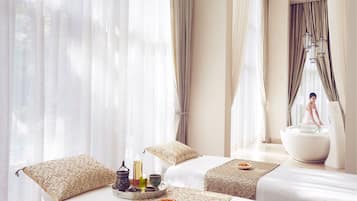 Body treatments, body wraps, body scrubs, facials