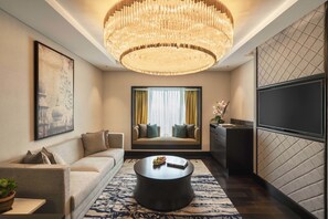 Suite Exécutive, 1 chambre | Draps italiens Frette, literie hypoallergénique, couette en duvet d'oie