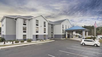 Façade de l’hébergement