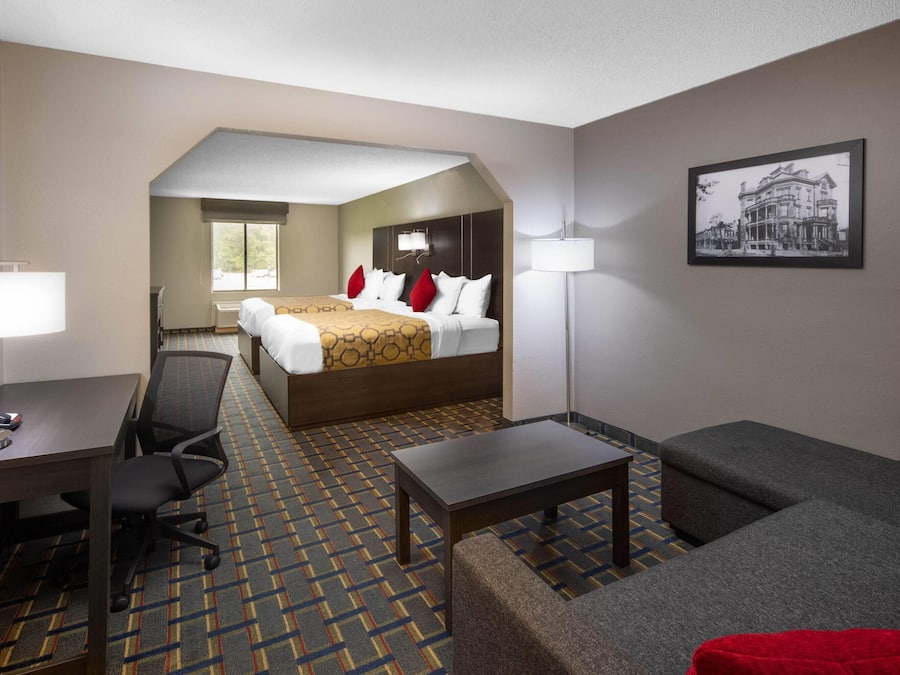 Desk, iron/ironing board, cribs/infant beds, rollaway beds