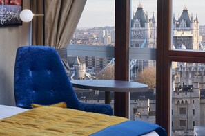 1 slaapkamer, luxe beddengoed, een kluis op de kamer, een bureau