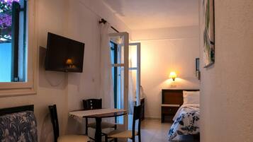 In-room safe, desk, iron/ironing board, free cribs/infant beds