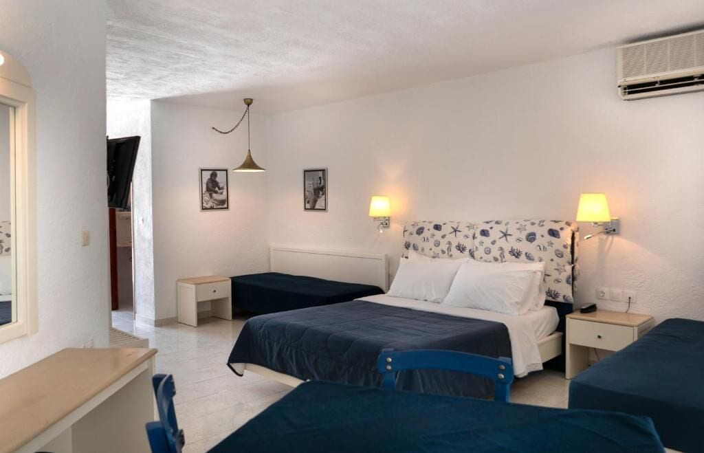 In-room safe, desk, iron/ironing board (on request), cribs (free)