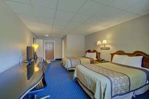 Double Room, 2 Double Beds, Non Smoking
