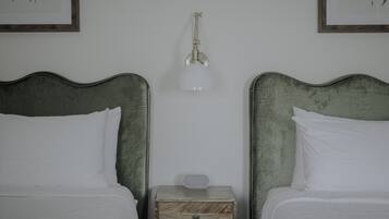 Deluxe Double Room, 2 Queen Beds | Premium bedding, iron/ironing board, WiFi (free), alarm clocks