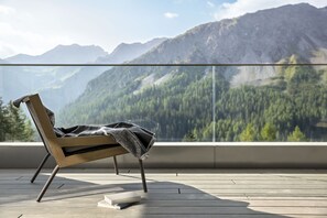 One-Bedroom Mountain Loft | Vue de la chambre