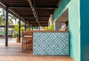Bar sur la plage
