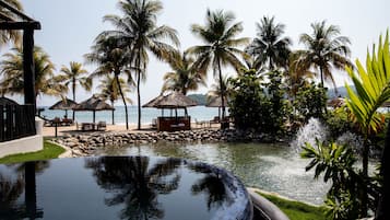 Suite, frente al mar (Plunge Pool) | Vista a la playa o el mar