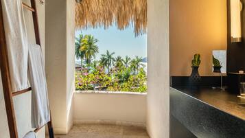 Suite, Terrace, Ocean View | 1 bedroom, premium bedding, minibar, in-room safe