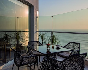 Terrasse sur le toit