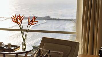 Ocean View Deluxe Junior Suite | 1 bedroom, down comforters, minibar, in-room safe