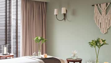 Body treatments, aromatherapy, hot stone massages, deep-tissue massages