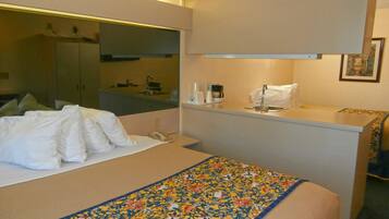 Iron/ironing board, cots/infant beds, rollaway beds, free WiFi