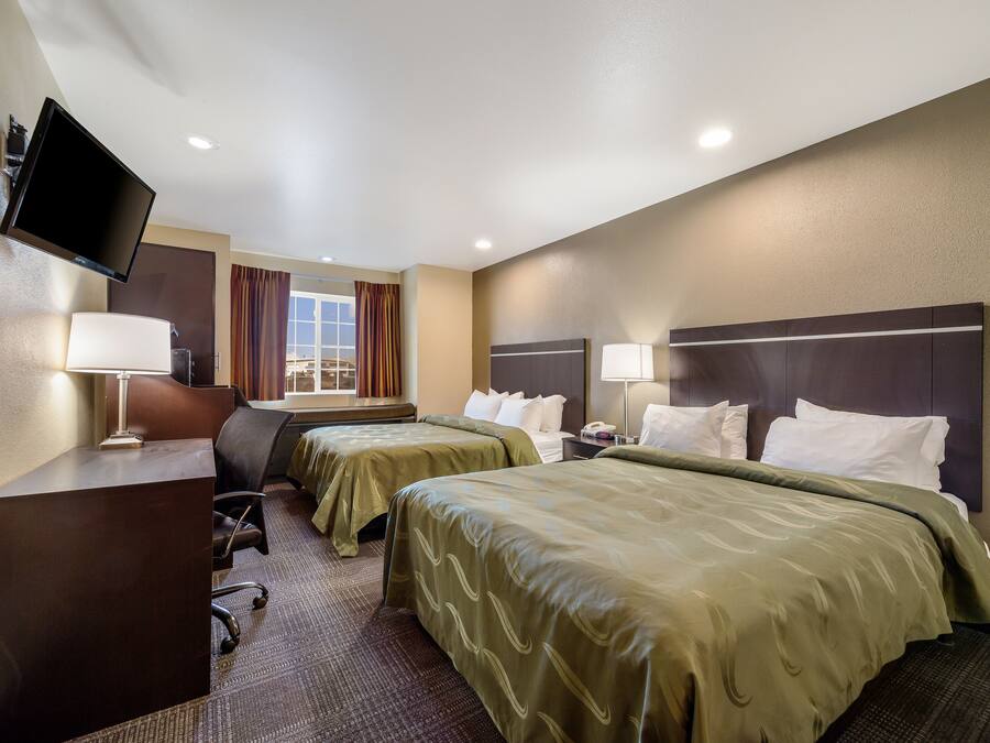 Desk, blackout curtains, iron/ironing board, free WiFi