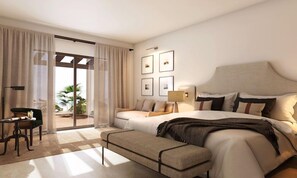 Minibar, in-room safe, desk, iron/ironing board (on request) - Hotel San Roque (San Roque)