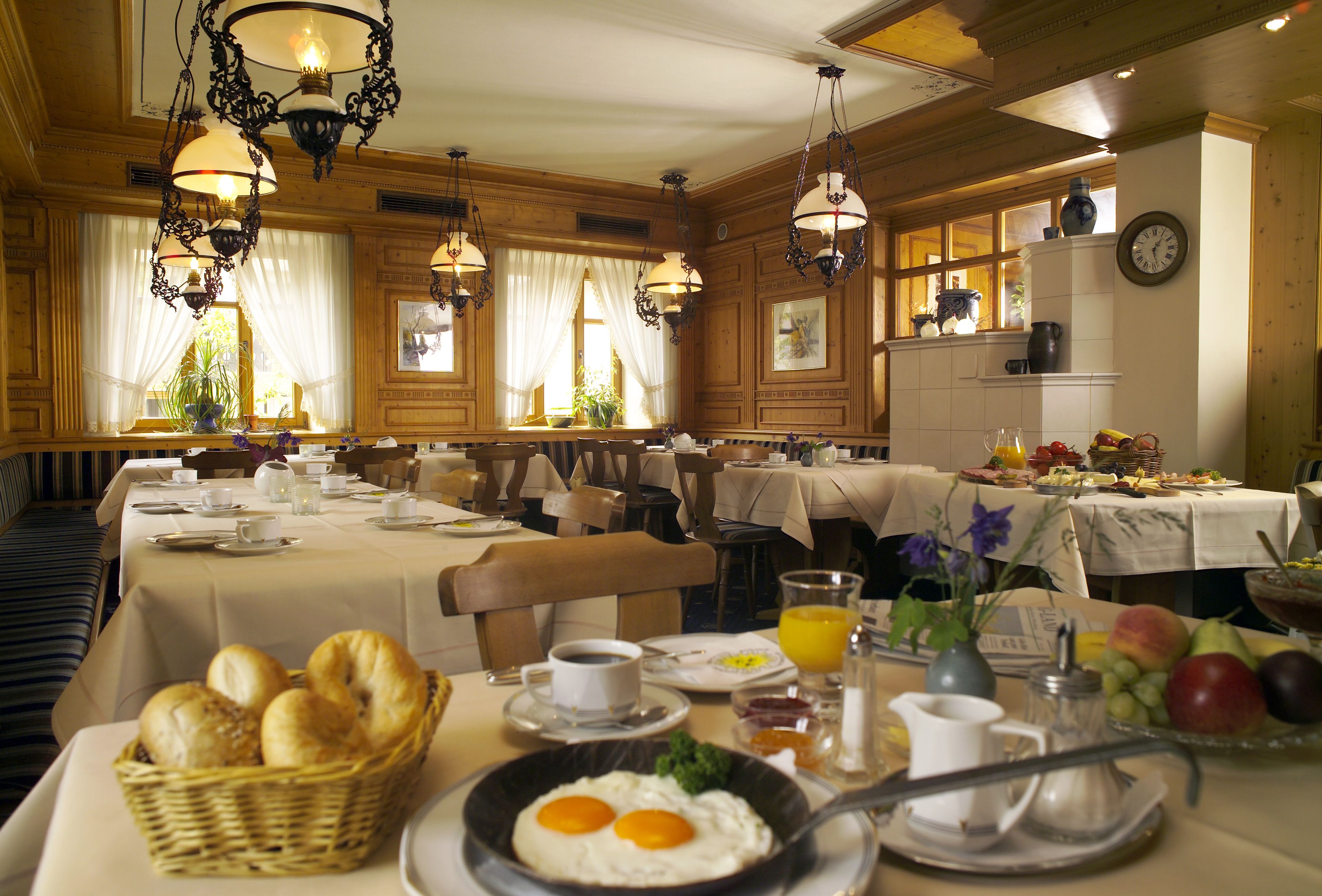 daily buffet breakfast (eur 12 per person)