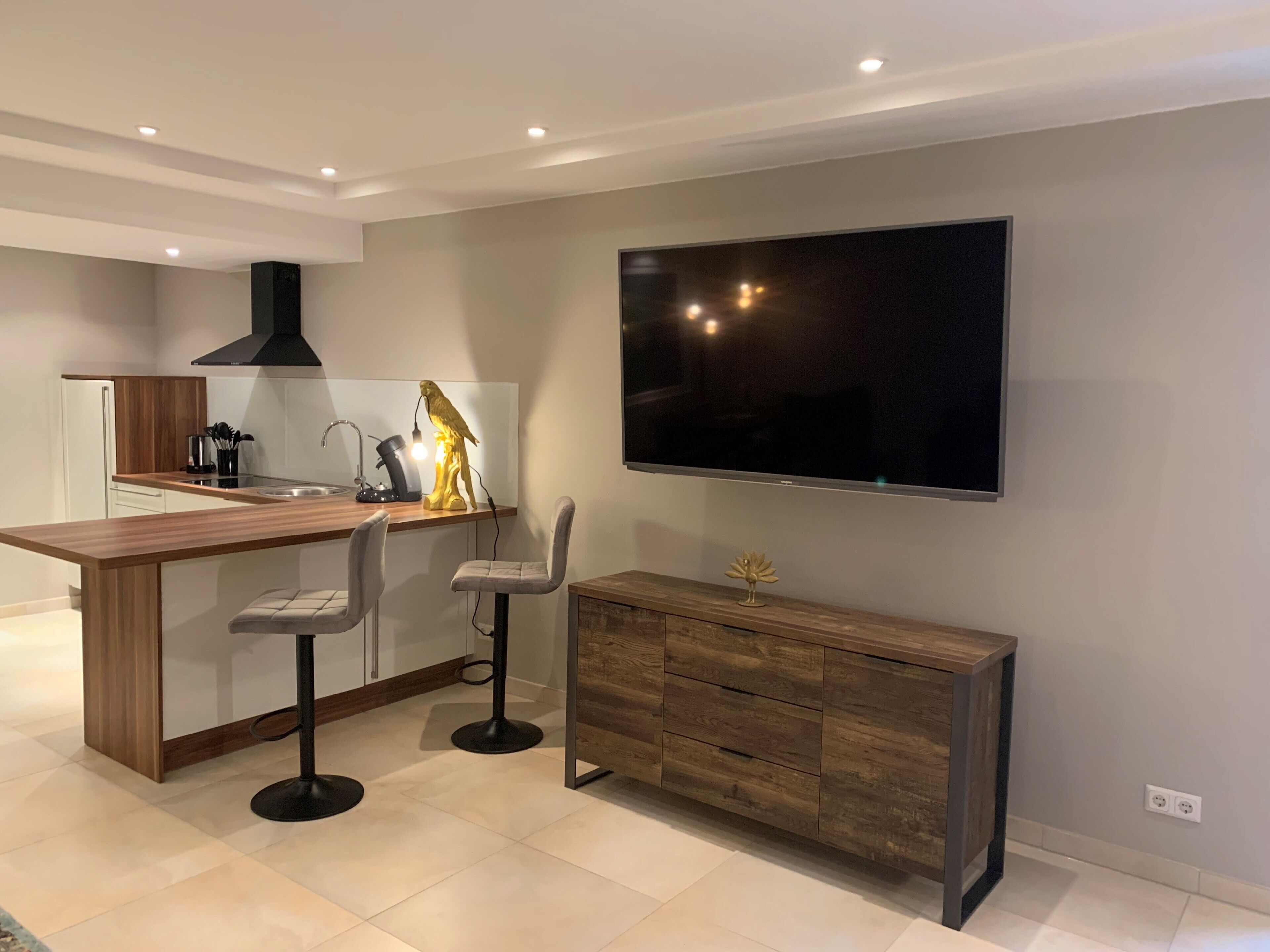 apartment | private kitchen | electric kettle