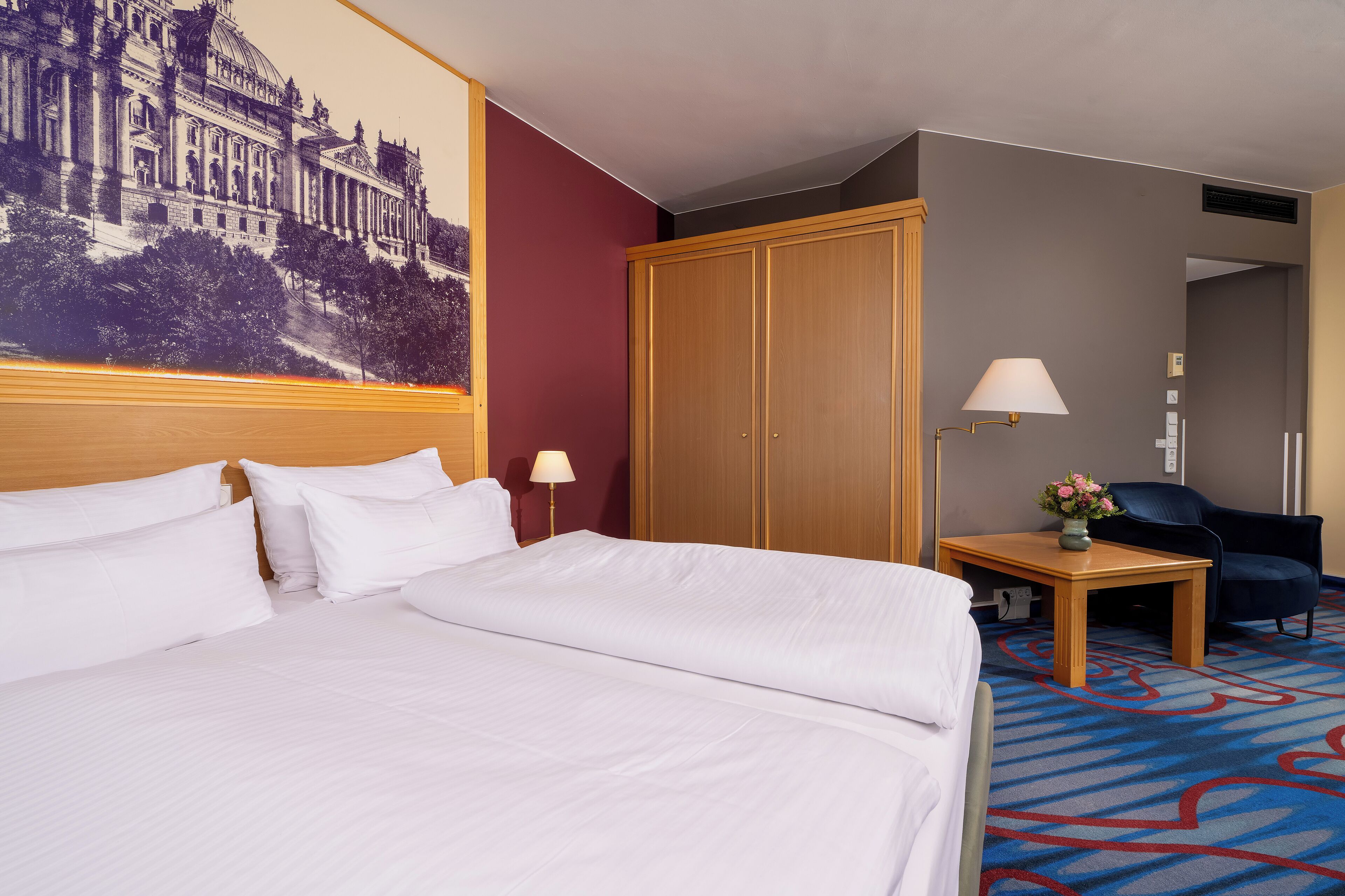 superior double room, 1 double bed | hypo-allergenic bedding, in-room safe, individually decorated