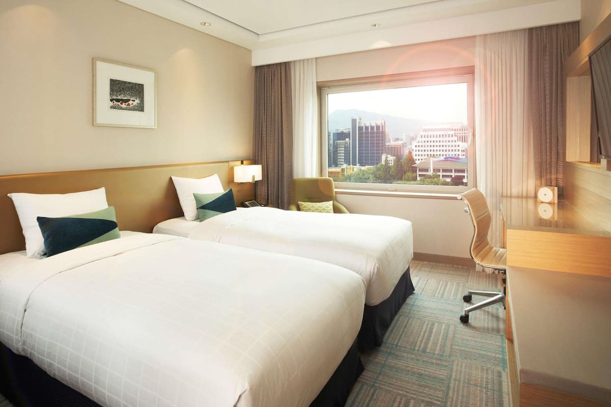 Executive Room, 2 Twin Beds | Premium bedding, down comforters, in-room safe, individually decorated