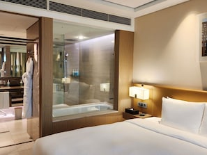 Premium bedding, down duvets, in-room safe, individually decorated