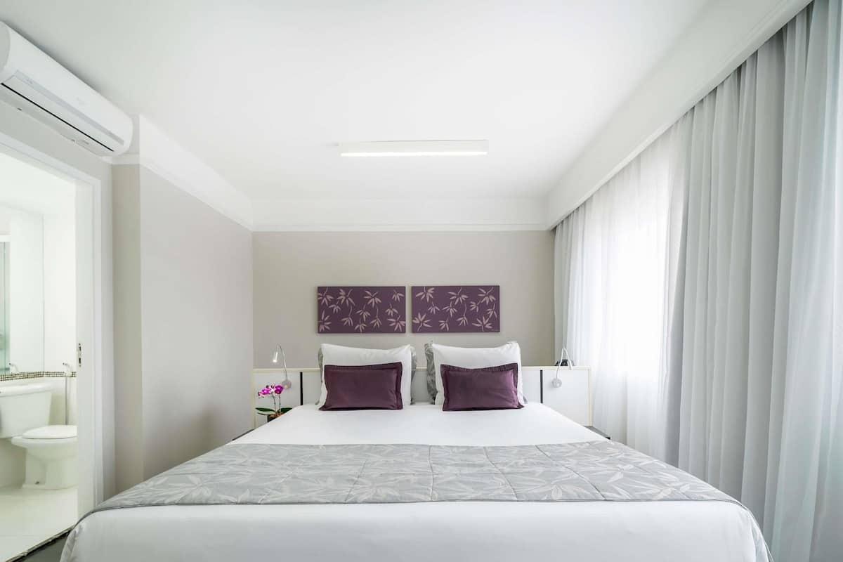 Privilege, Apartment, 1 Queen Bed | Minibar, in-room safe, desk, blackout drapes