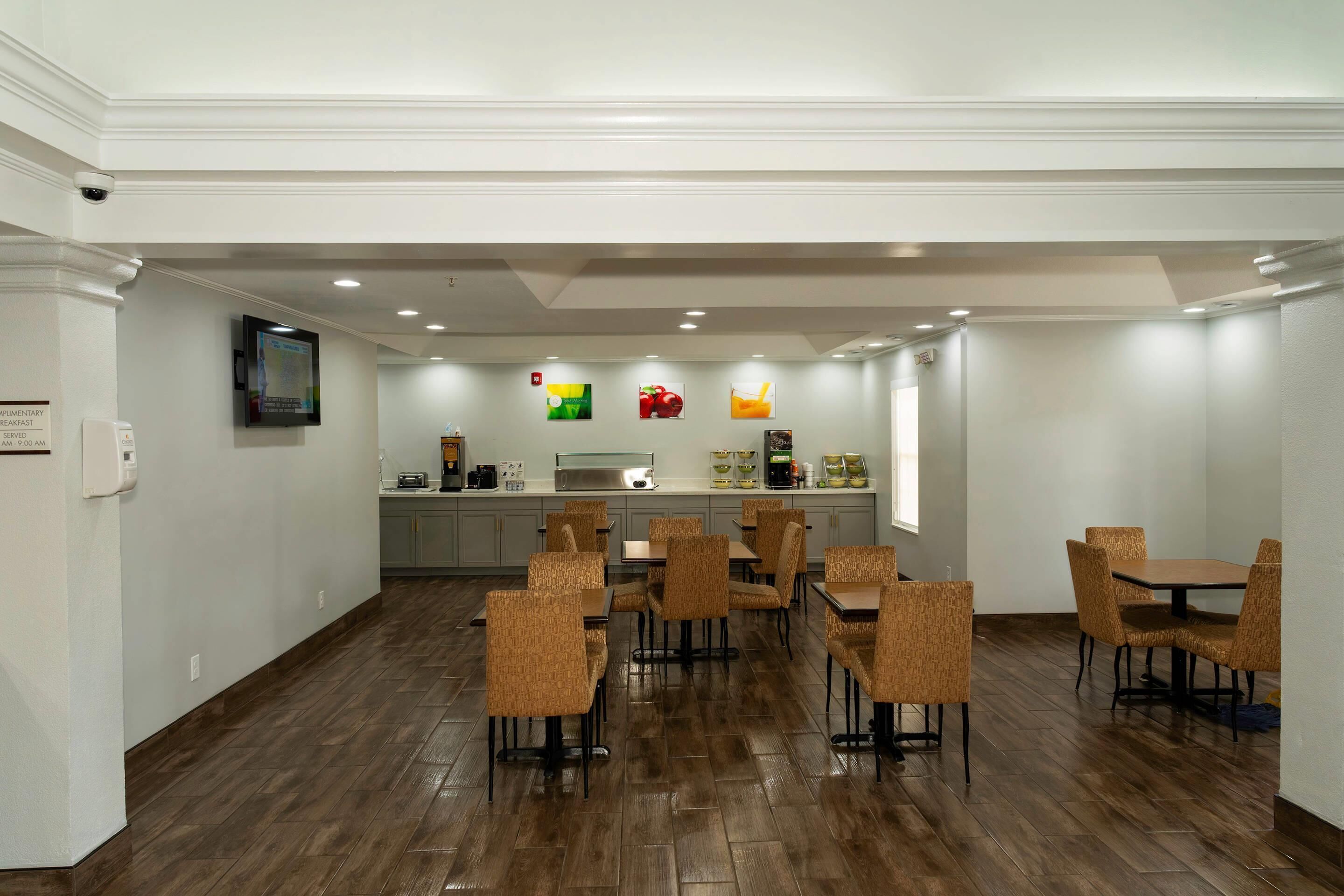 Free daily full breakfast