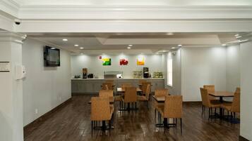 Free daily full breakfast