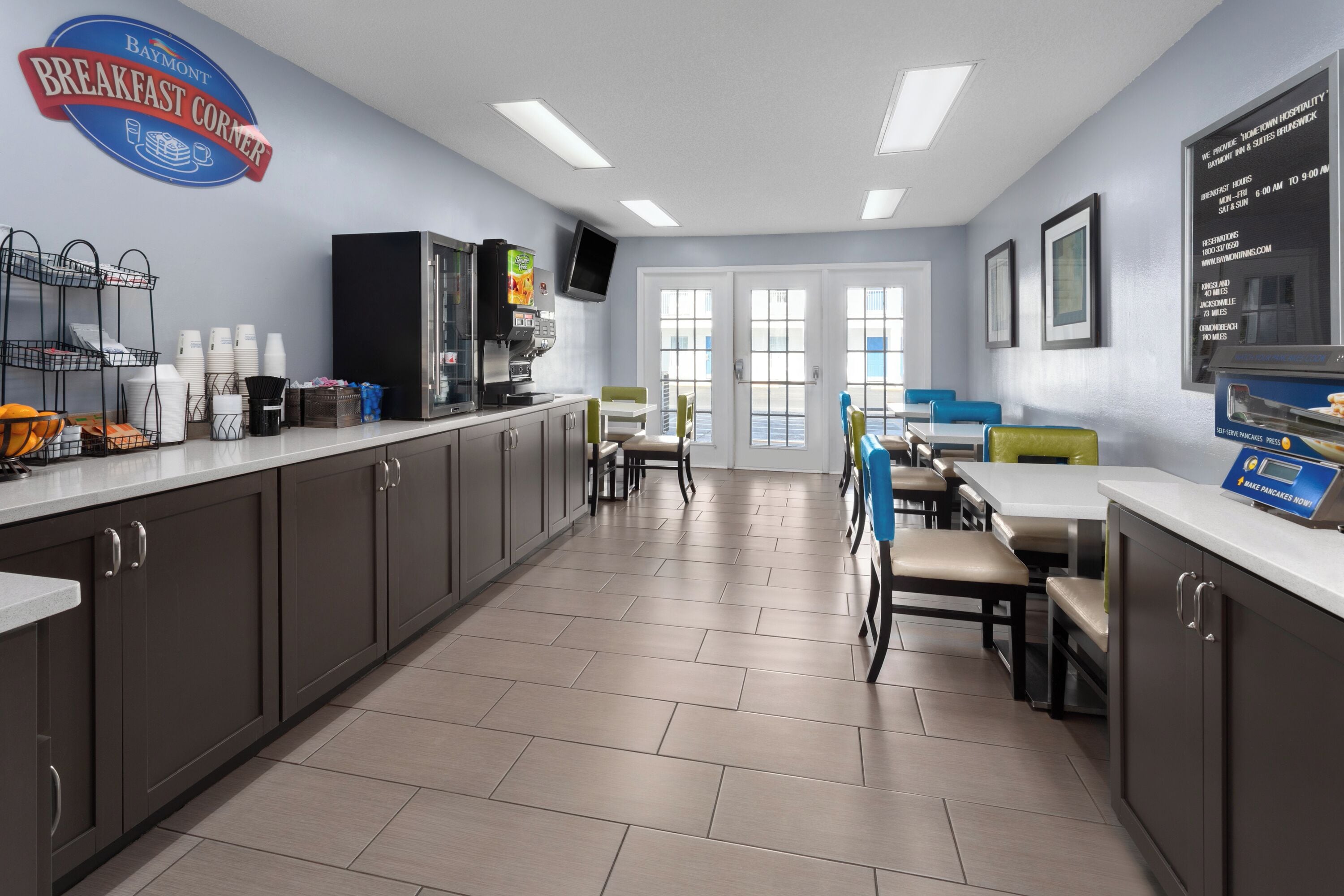 Breakfast area