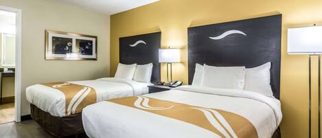 Zimmer, 2Ā Doppelbetten, barrierefrei, Nichtraucher