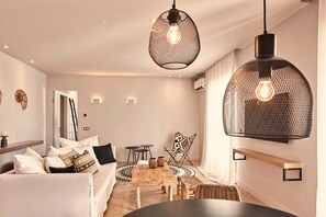 Villa, 3 habitaciones, alberca privada | Ropa de cama hipoalergénica y minibar 