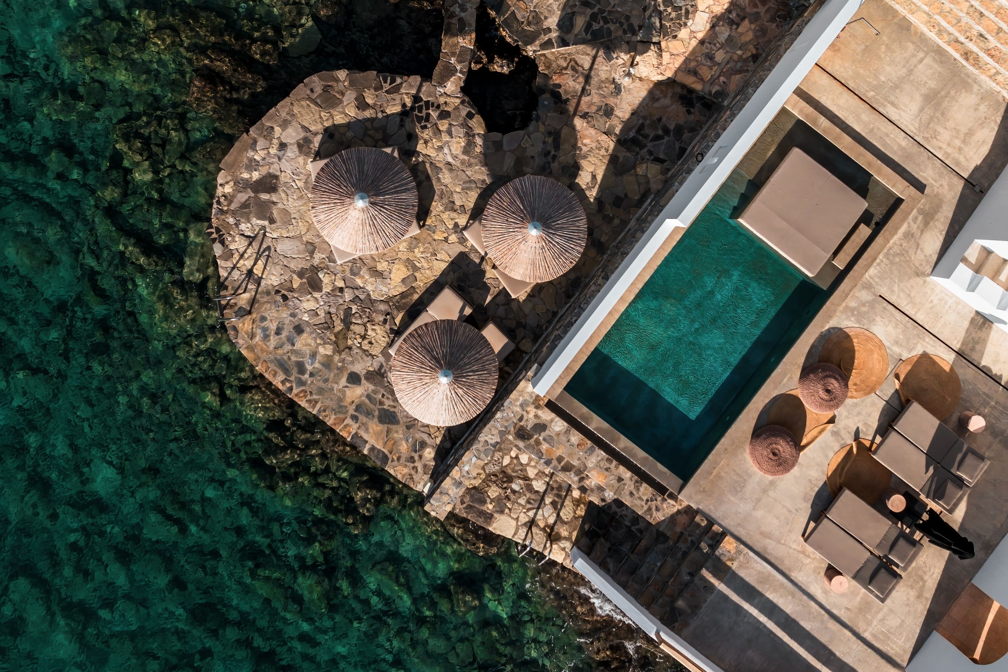 villa, 3 bedrooms, private pool | hypo-allergenic bedding, minibar, in-room safe, desk