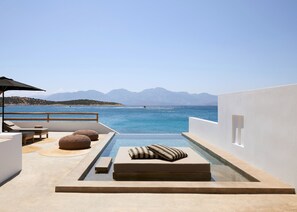 Villa, 3 Bedrooms, Private Pool | View from room - Minos Beach Art Hotel, a Member of Design Hotels (Agios Nikolaos)