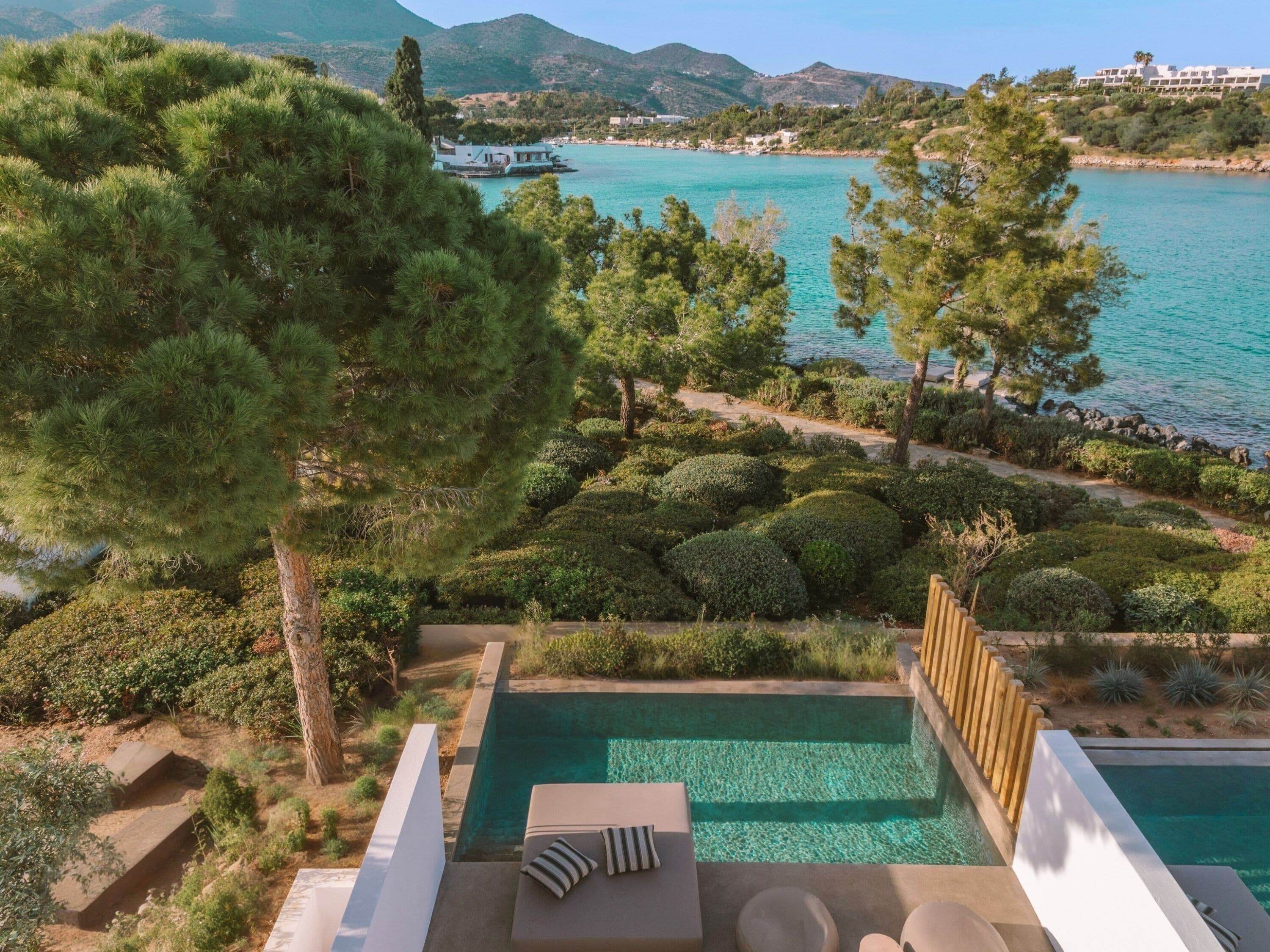 Superior Bungalow, Private Pool | Hypo-allergenic bedding, minibar, in-room safe, desk