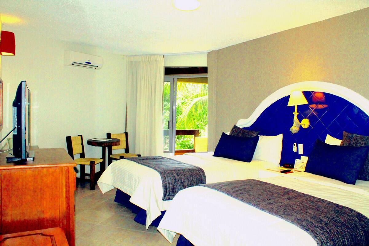 1 chambre, literie de qualité supérieure, couette en duvet d'oie
