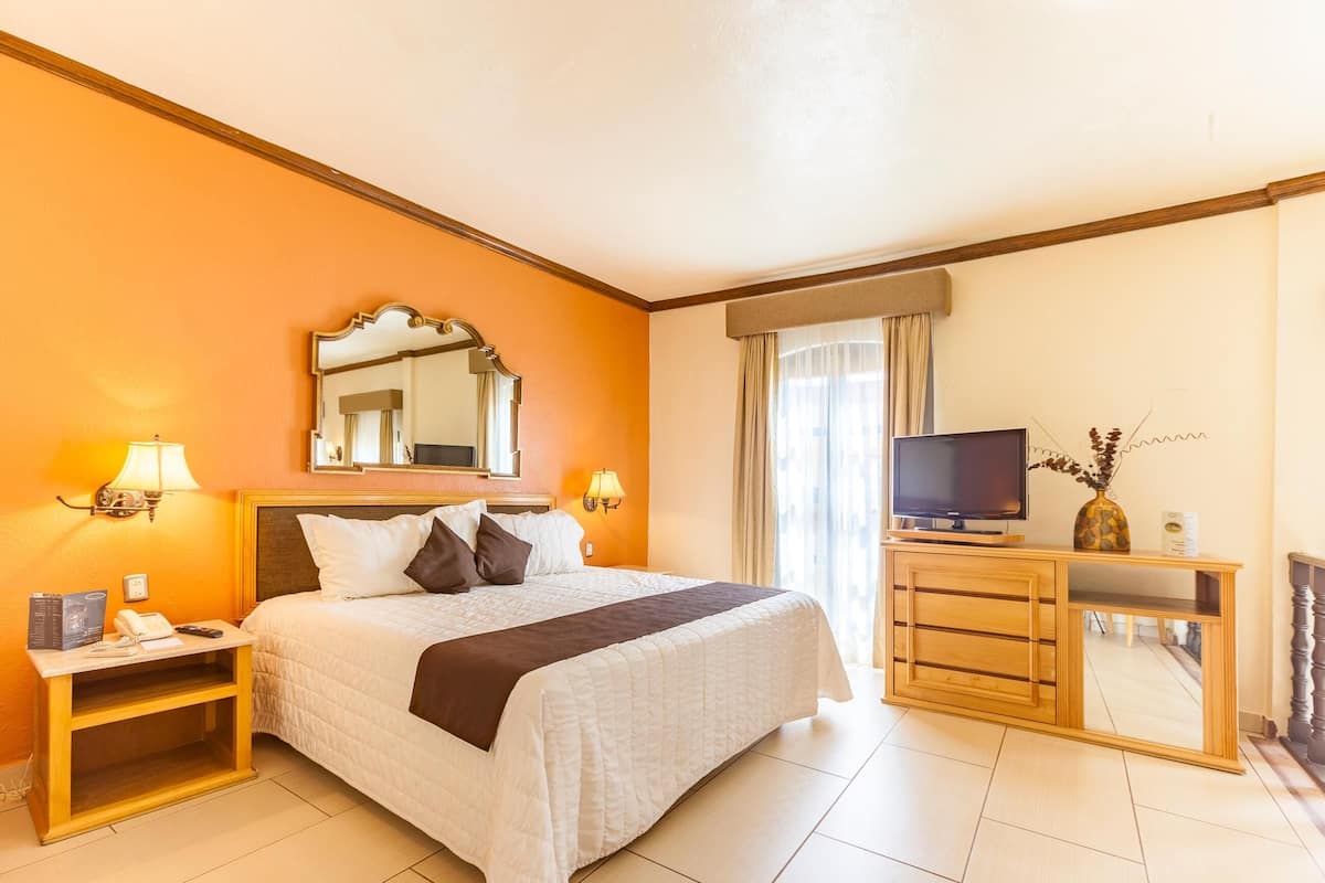 1 chambre, literie de qualité supérieure, couette en duvet d'oie