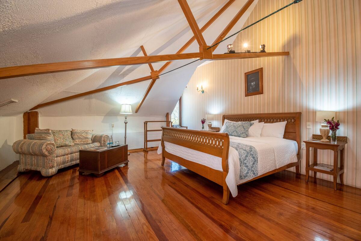 Habitación básica, 1 cama de matrimonio grande | Ropa de cama de alta calidad, edredones de plumas, caja fuerte
