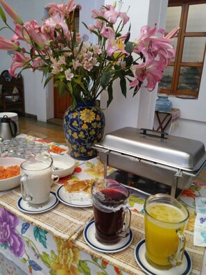 Breakfast area