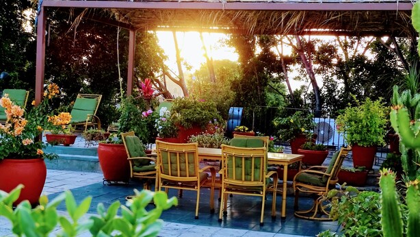 Rooftop terrace - Hotel Aitana (Oaxaca)