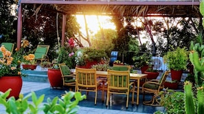 Rooftop terrace - Hotel Aitana (Oaxaca)