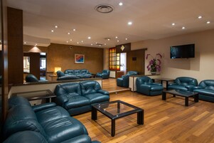 Sala de estar en el lobby