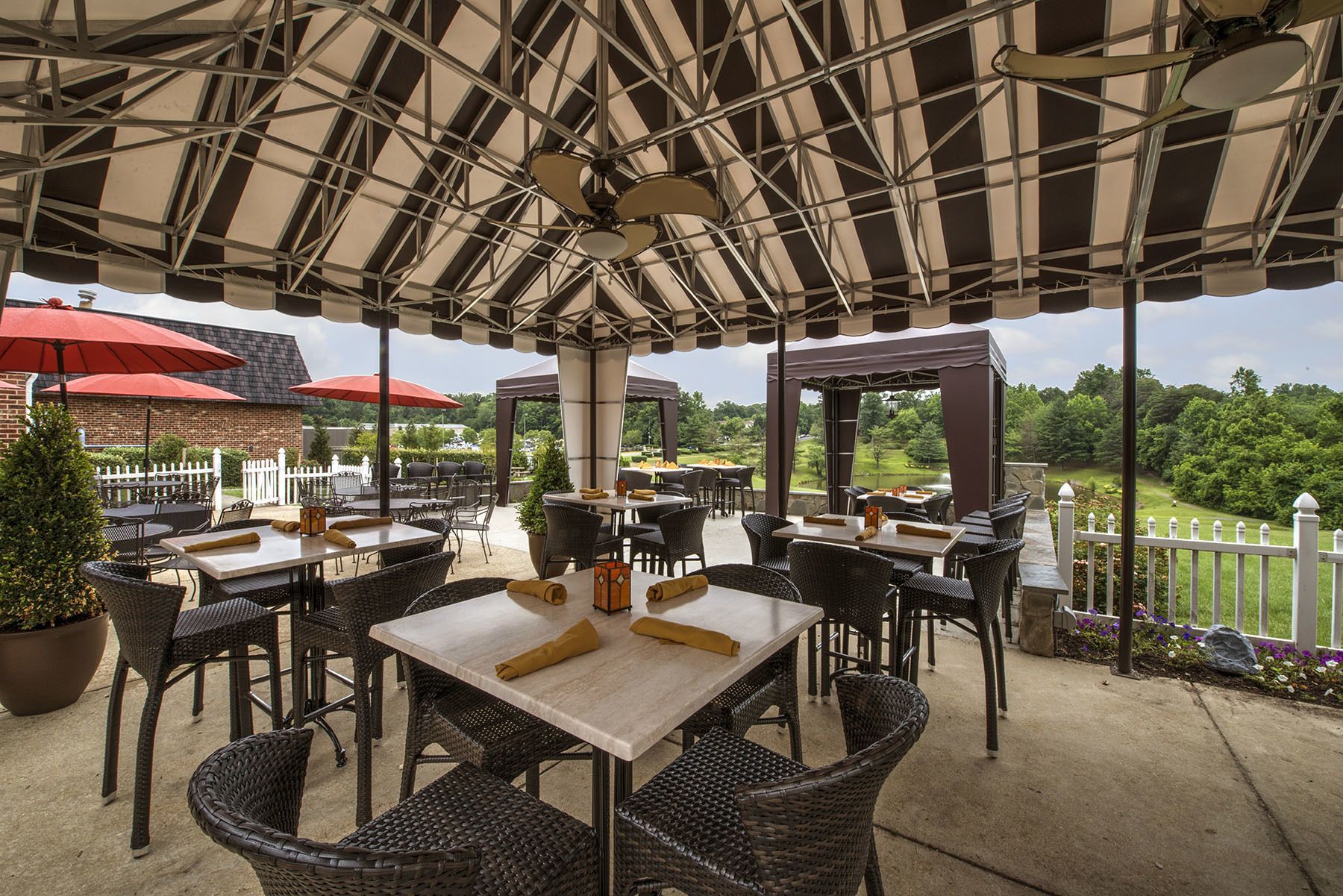 Enceinte de l’hébergement