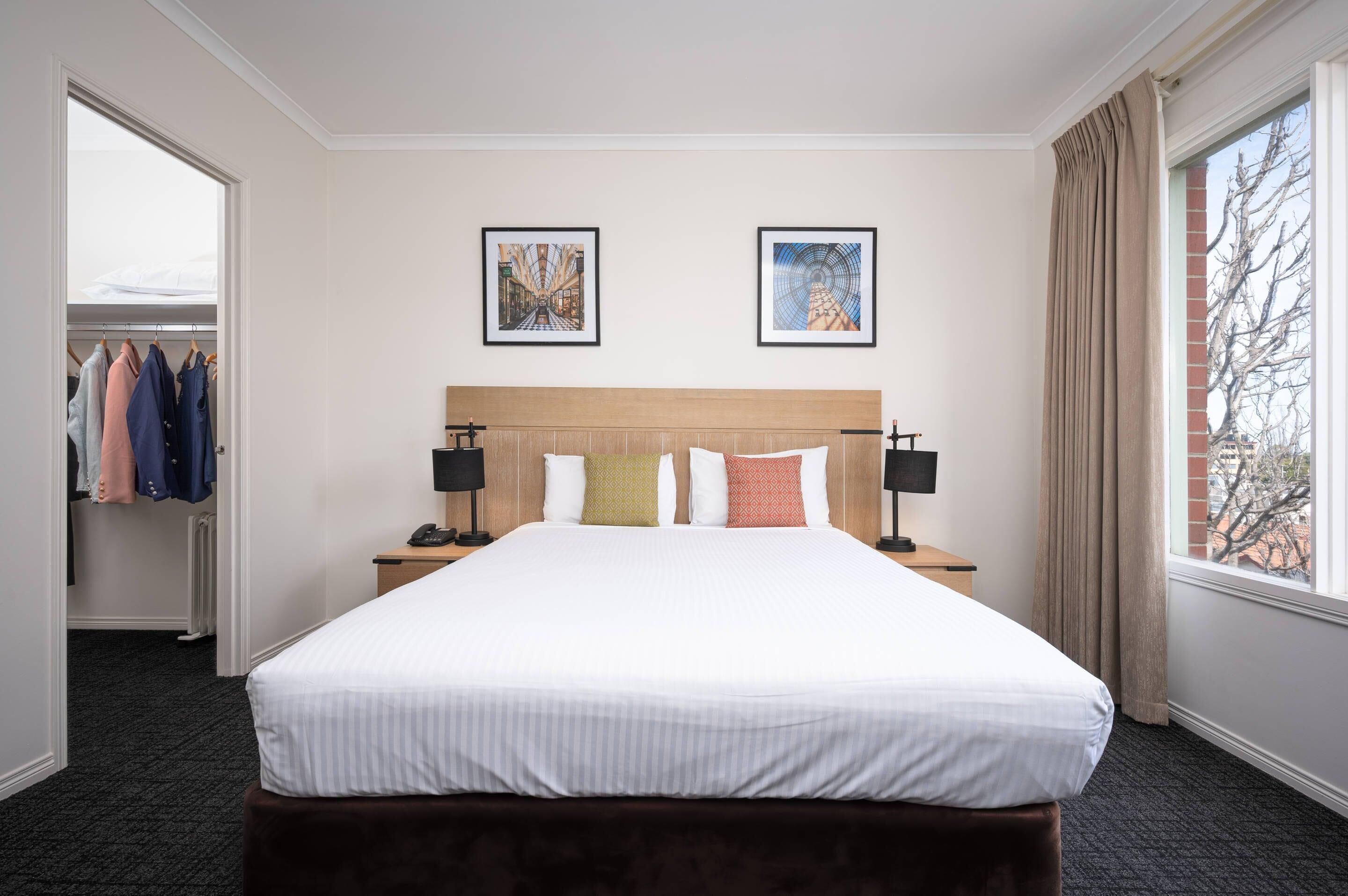 Suite, Multiple Beds, Non Smoking (Efficiency) | Desk, laptop workspace, blackout curtains, iron/ironing board