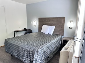 Standard Room, 1 Queen Bed, Accessible | Desk, blackout drapes, free WiFi, bed sheets