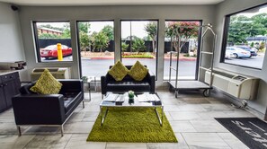Sala de estar en el lobby