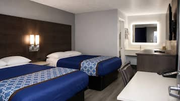 Standard Room, 2 Queen Beds, Non Smoking | Desk, WiFi (free)