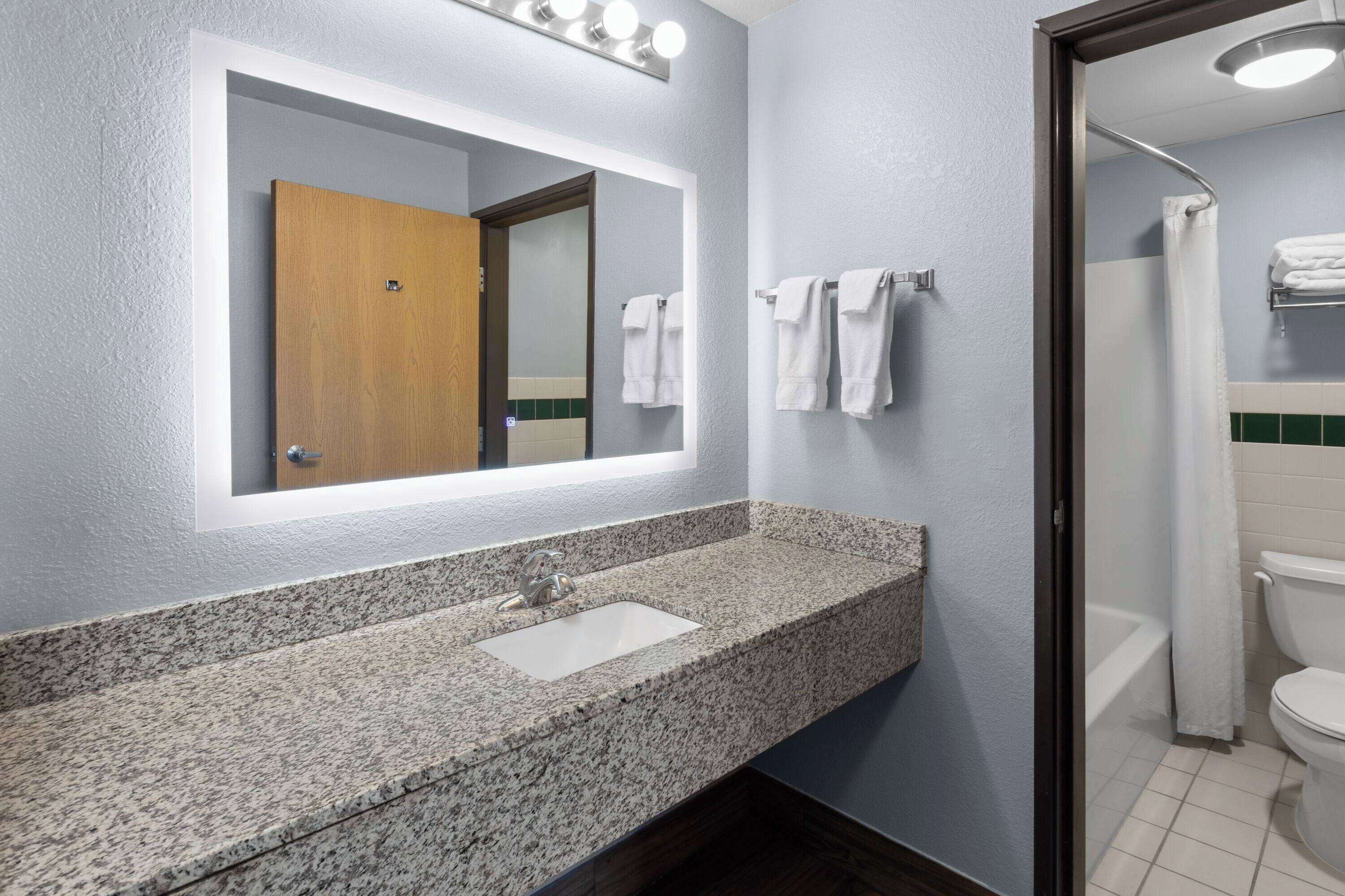 free toiletries, hair dryer, towels, soap