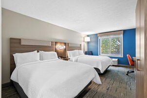 Caja de seguridad en la habitación y cortinas blackout 