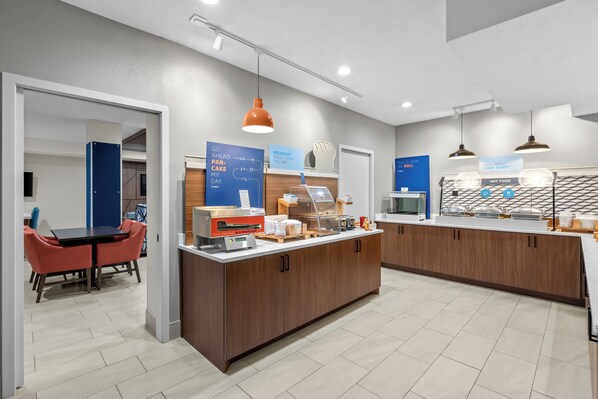 Free buffet breakfast