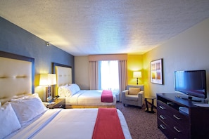 In-room safe, blackout drapes, iron/ironing board